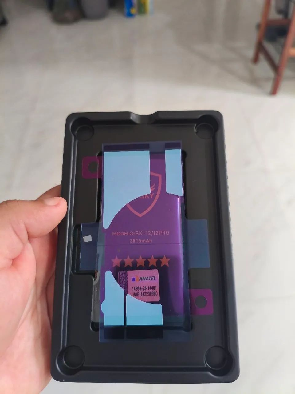 Bateria iPhone 12 / 12 Pro Skaiky ORIGINAL 2815mAh com selo Anatel - Foto 2