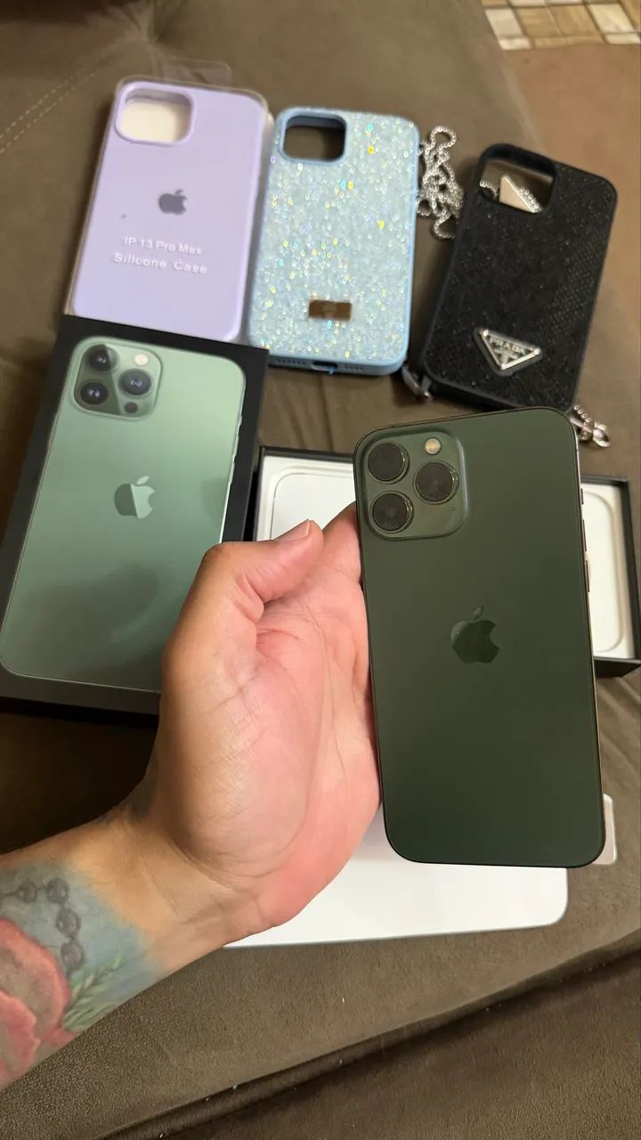 iPhone 13 Pro Max 128Gb alpine green  - Foto 4