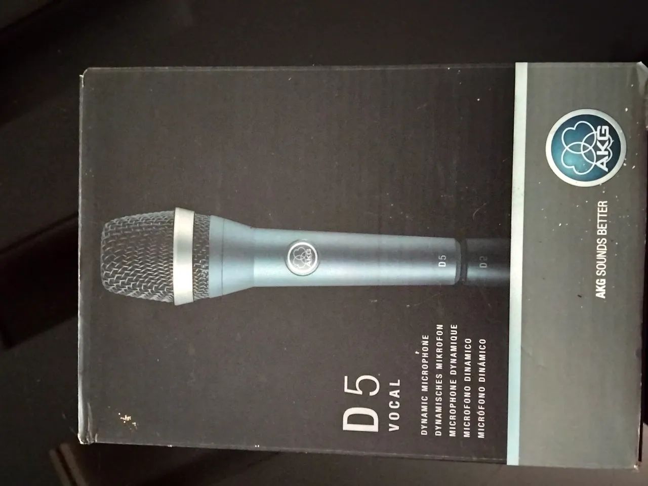 2 Microfones dinâmico AKG