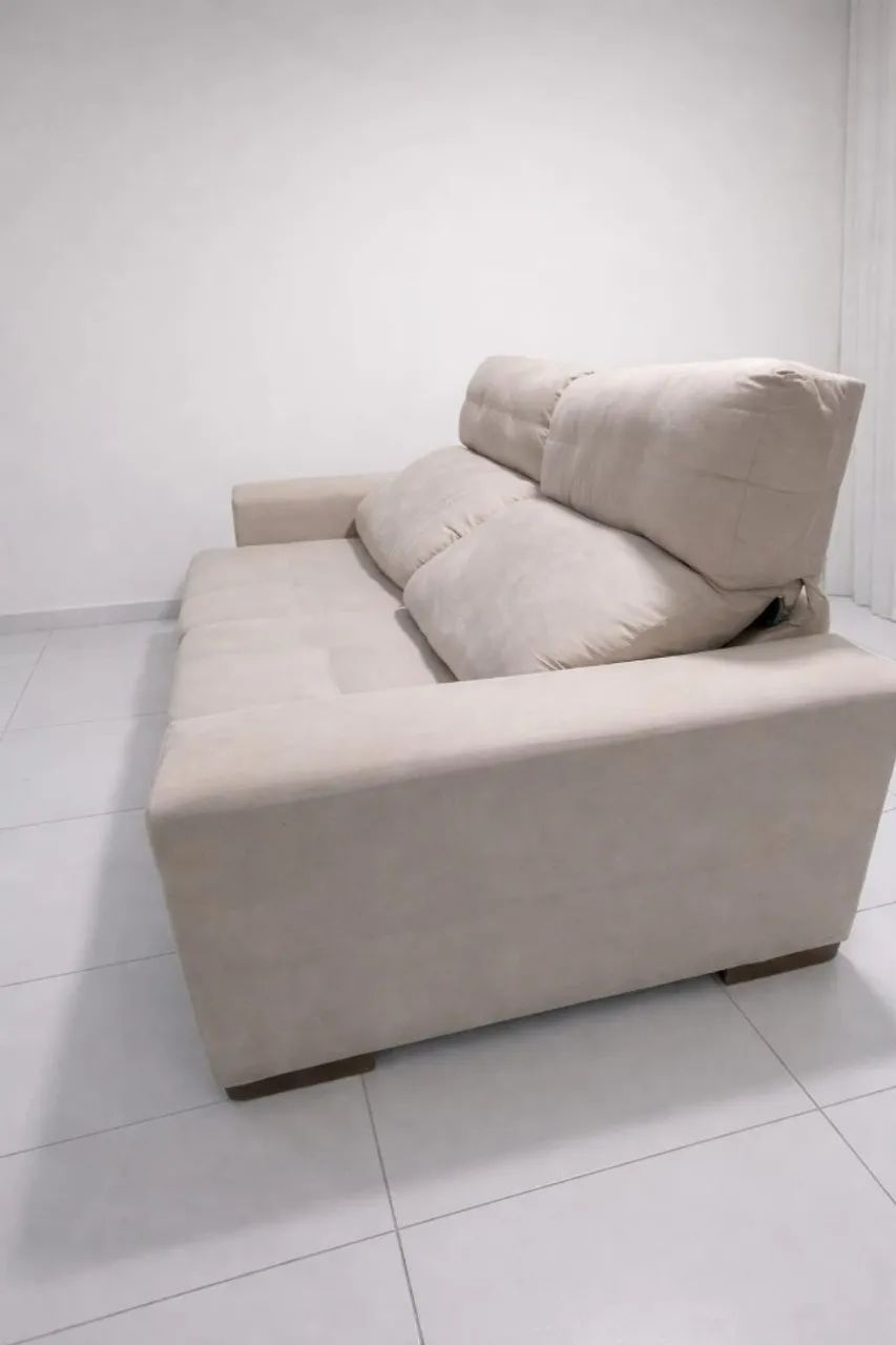 Sofá retrátil 3 lugares