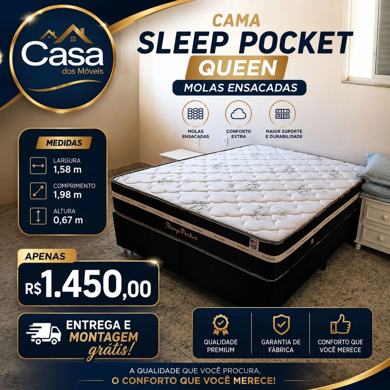 Cama 1.58 Sleep pocket 