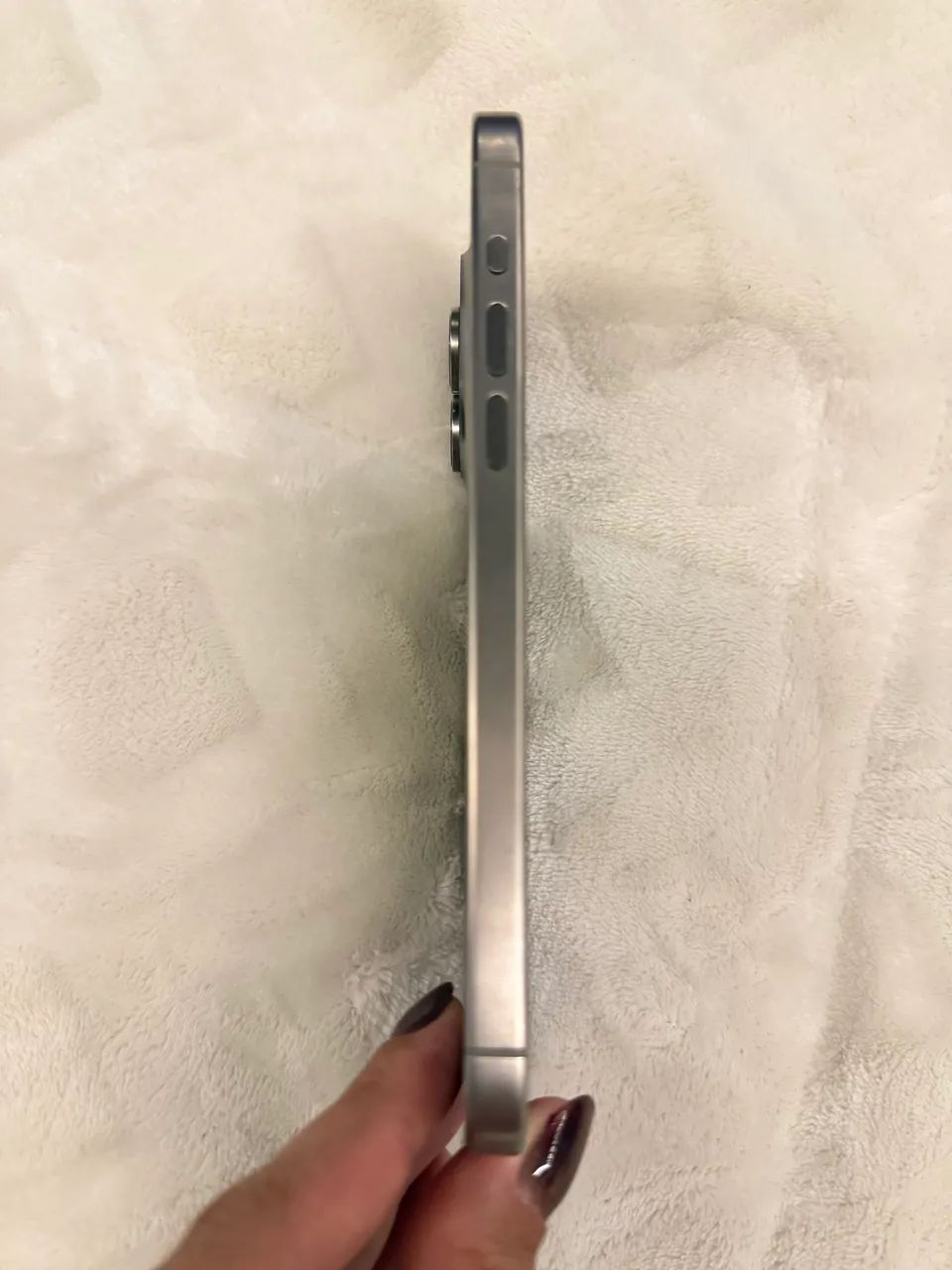 iPhone 15 pro max 256 gb - cinza titânio  - Foto 3