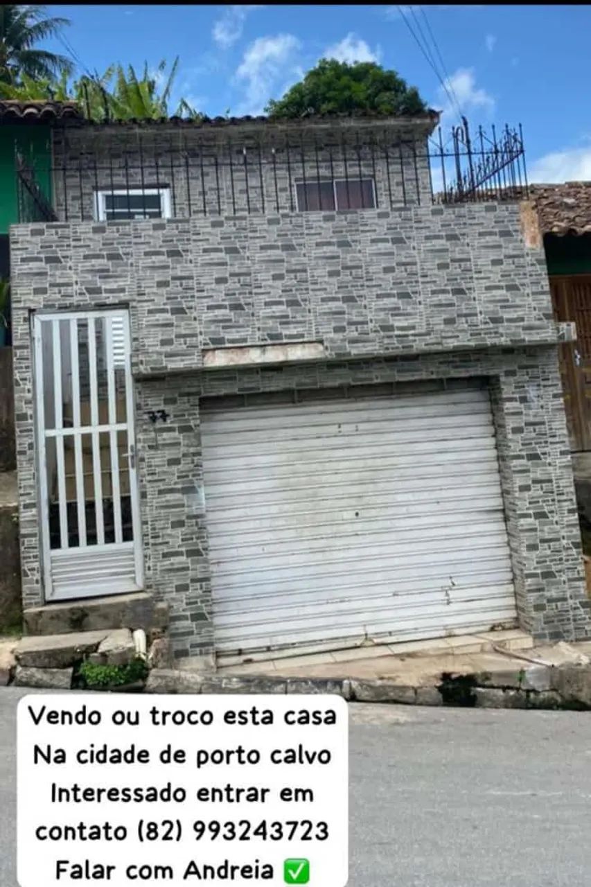 Vendo casa em Porto Calvo