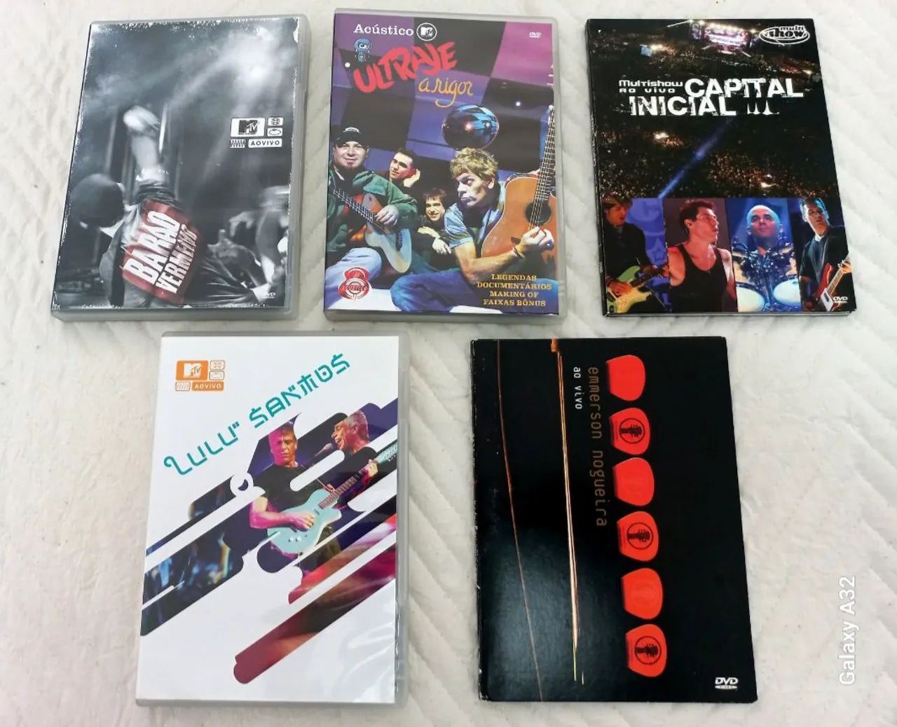 Dvds de Rock Nacional e Internacional ** (Semi-novos) ** - Foto 2