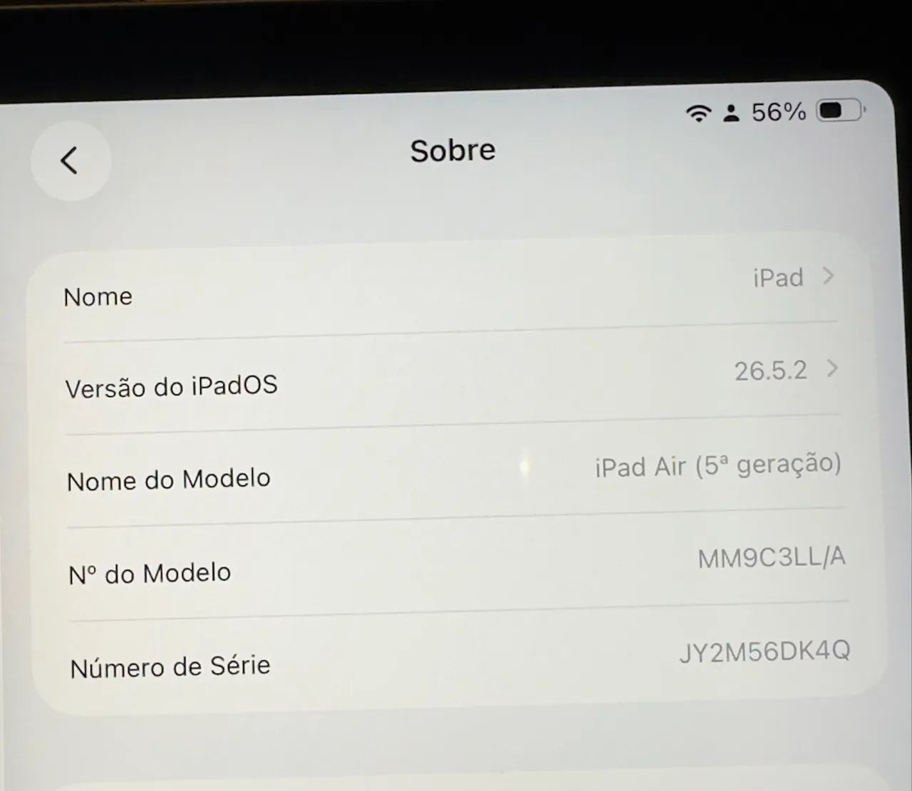iPad Air M1 100% Saúde de Bateria - Foto 3