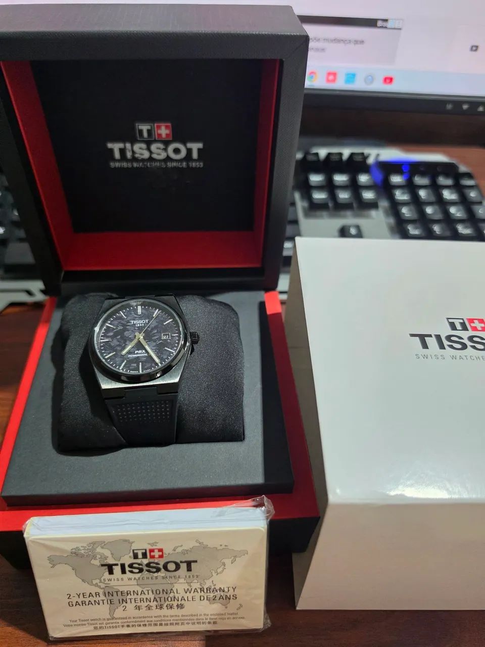 Tissot prx automático novo sem uso 