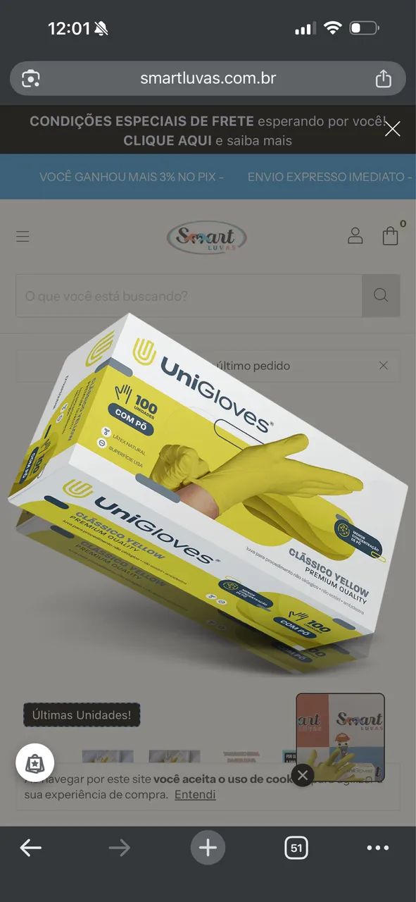 Luvas unigloves