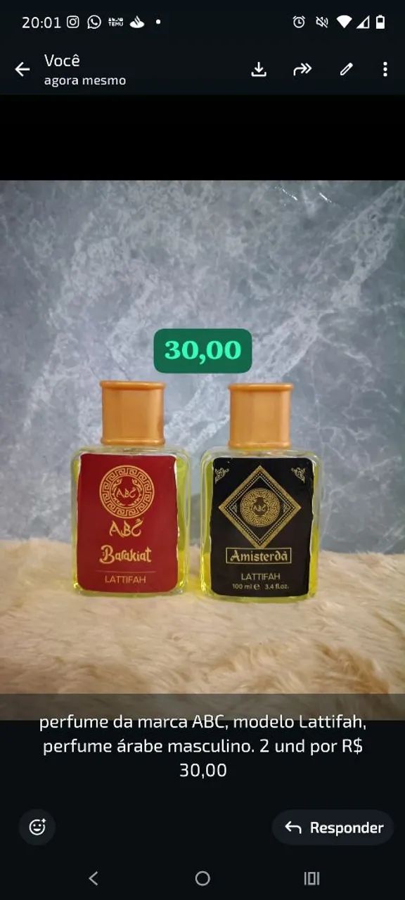 Perfume árabe 
