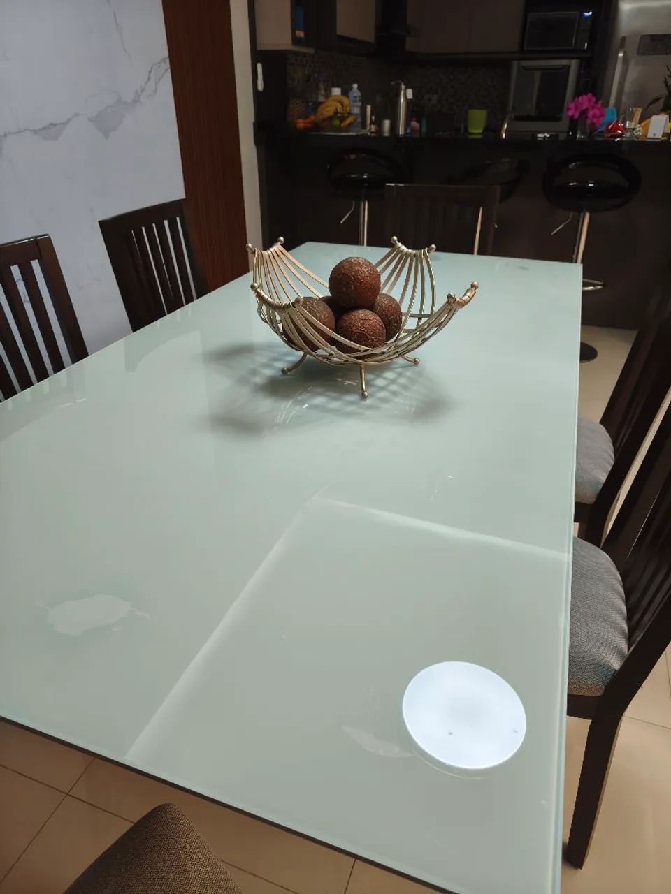 Mesa laqueada da móveis campo largo