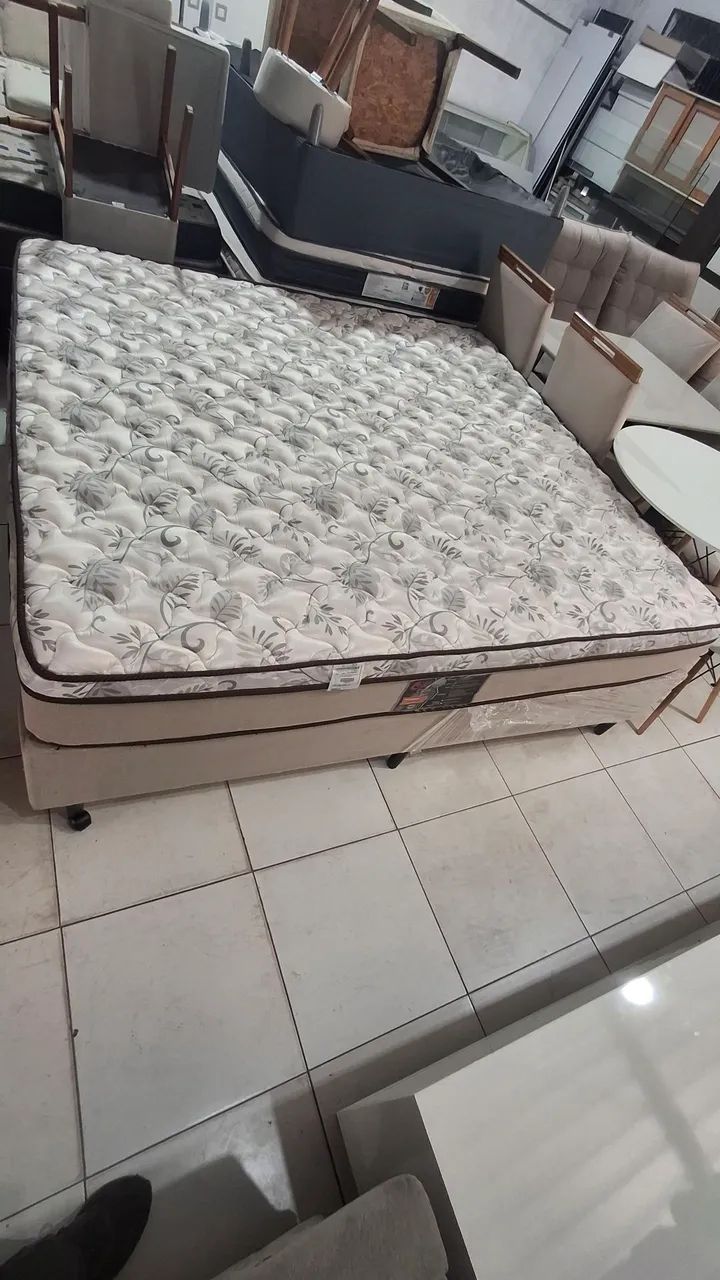 CAMA BOX SUPER KING CASTOR CONSERVADA  - Foto 3