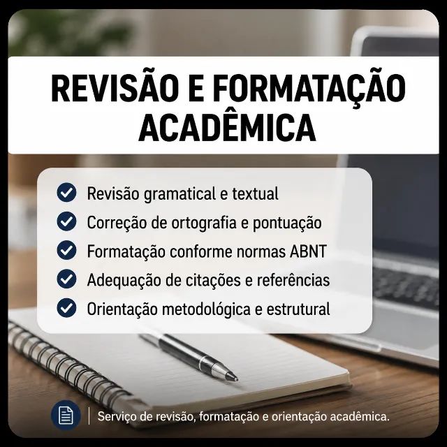 Revisão de Textos Acadêmicos e Formatação ABNT