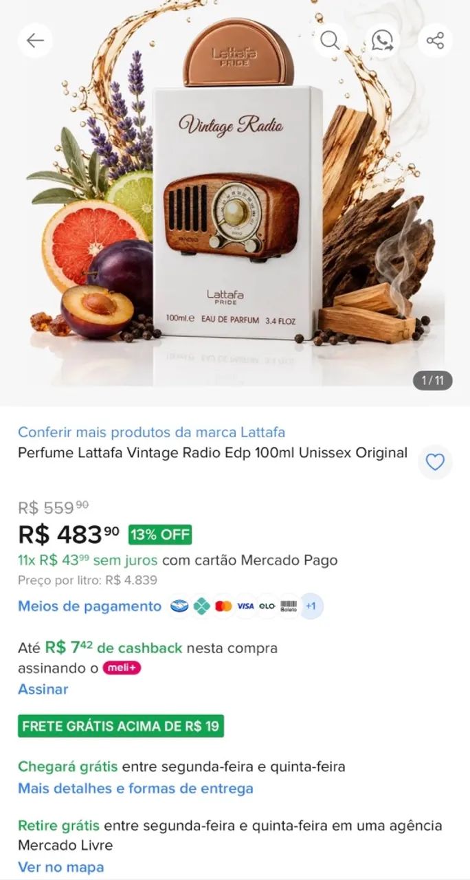 Vintage Rádio lataffa  - Foto 4