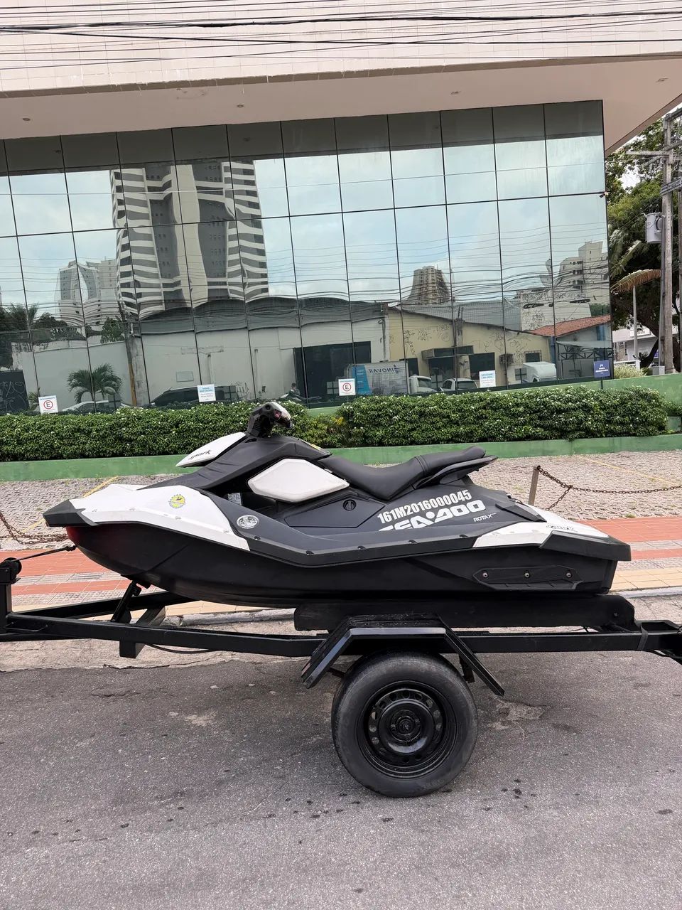 Vendo ou troco jetski Seadoo spark 2016 em estado de zero! Extra , todo revisado  - Foto 7