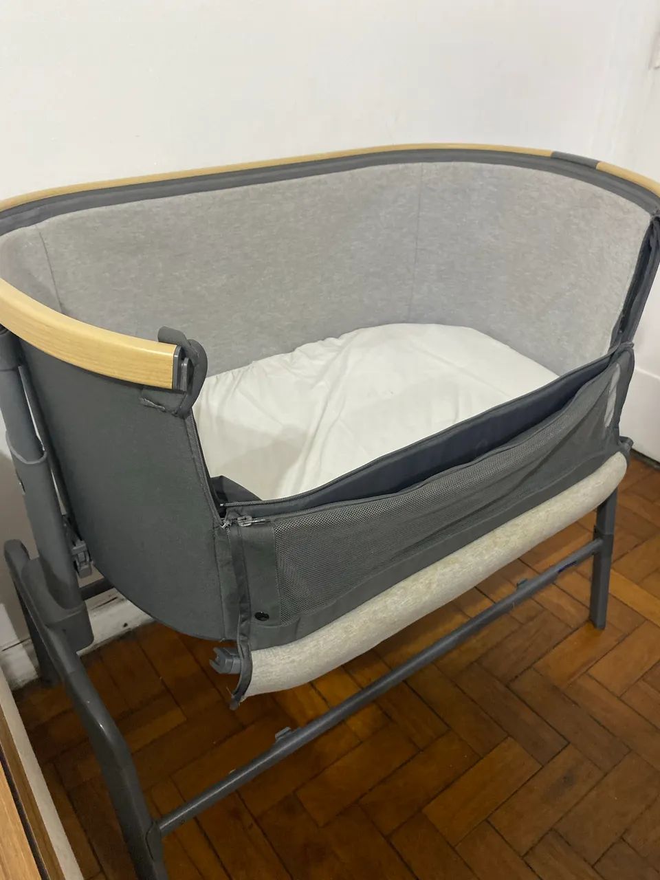 Berço Safety 1st Co-Bed Side By Side - Completo - Foto 4