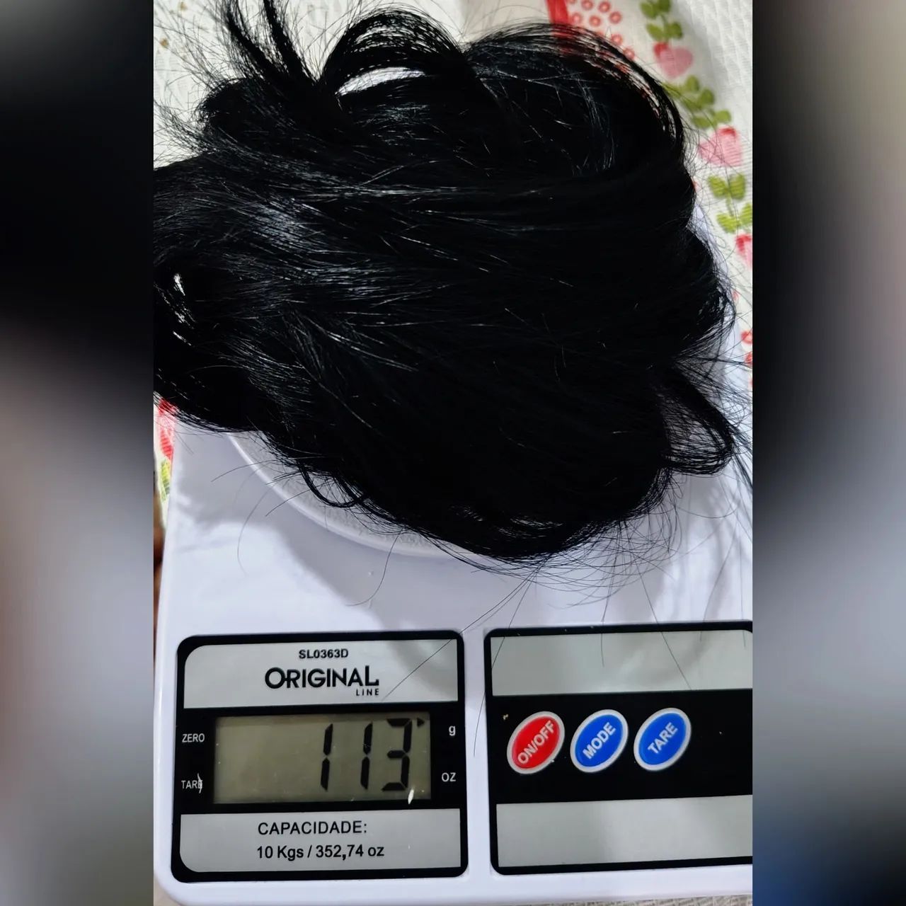 Cabelo Humano Liso - cor preto - Foto 5