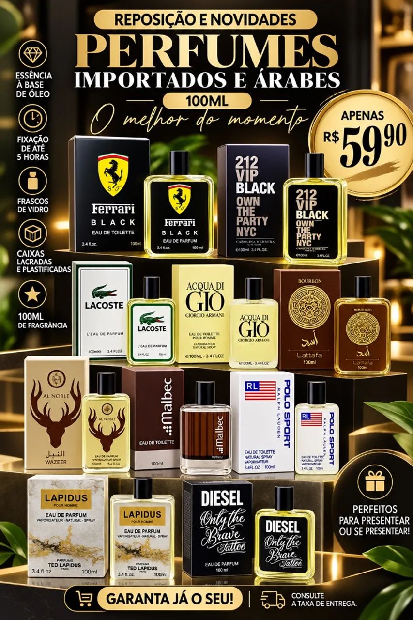 Perfume importado 