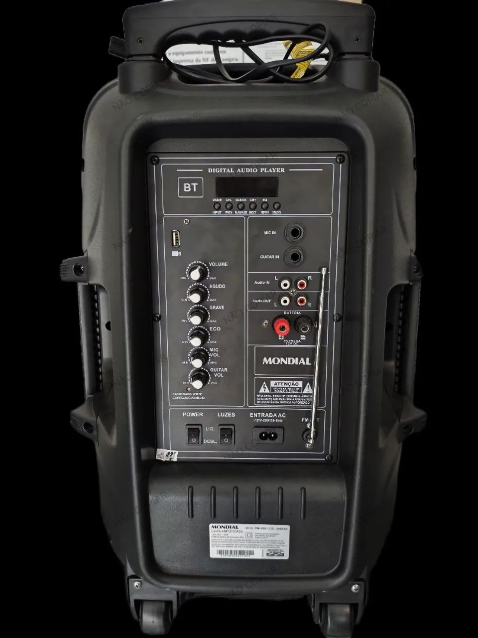 Caixa de Som Amplificada Mondial CM550 - Foto 4