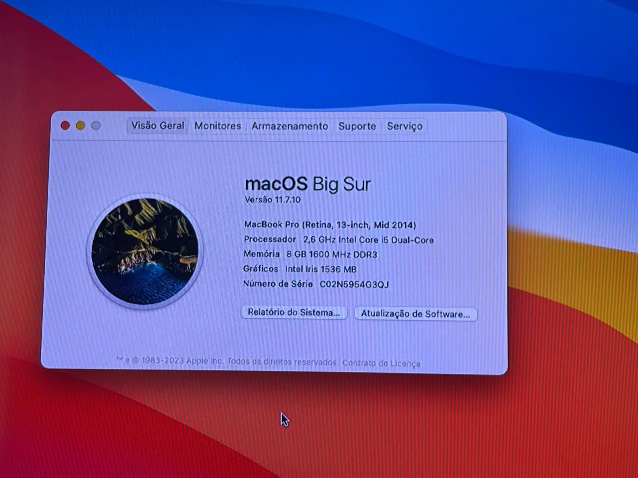 MacBook Pro A1502 2014 - Foto 3