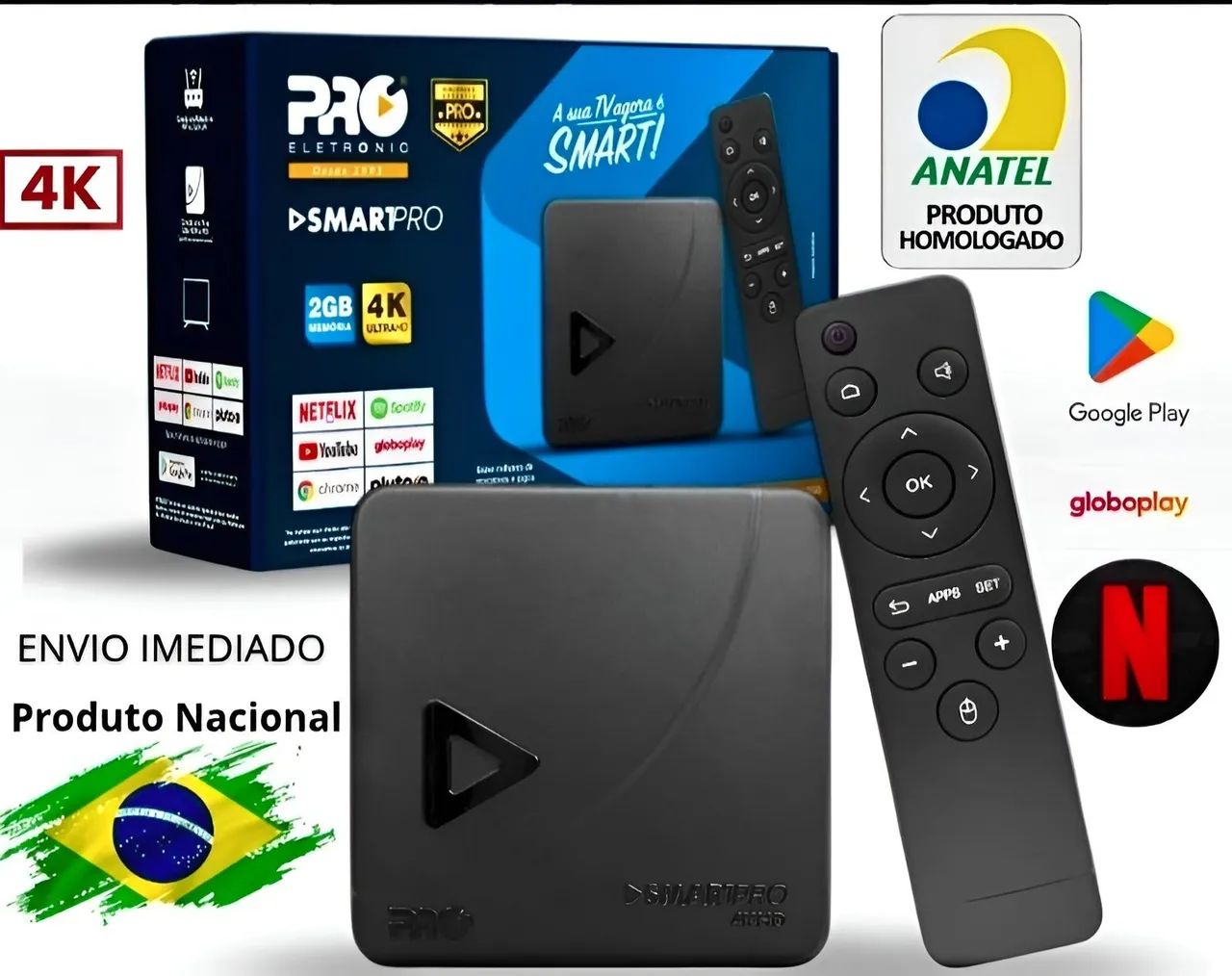 TV Box SmartPRO 4K - Foto 3