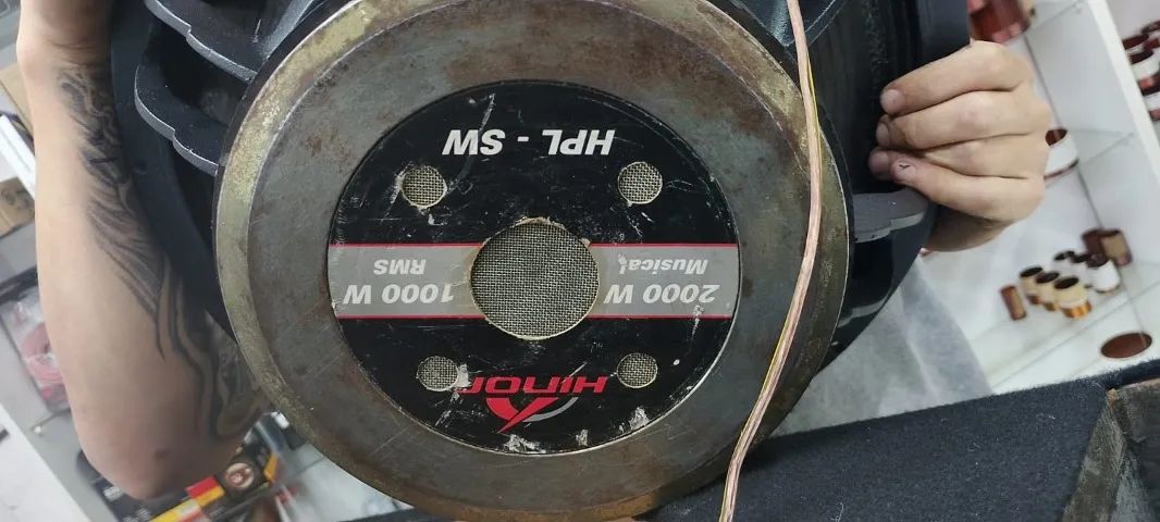 CAIXA TRIO HYNOR 1000RMS POL - Foto 3