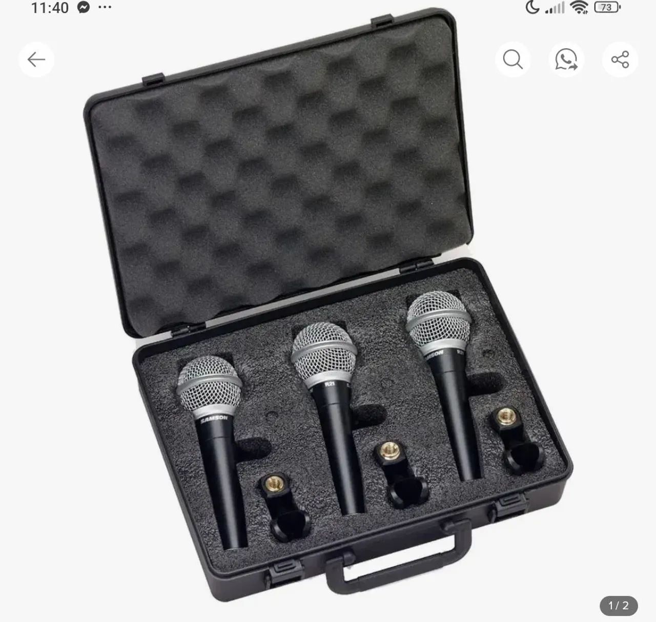 Sansom RS 21 pack com 3 