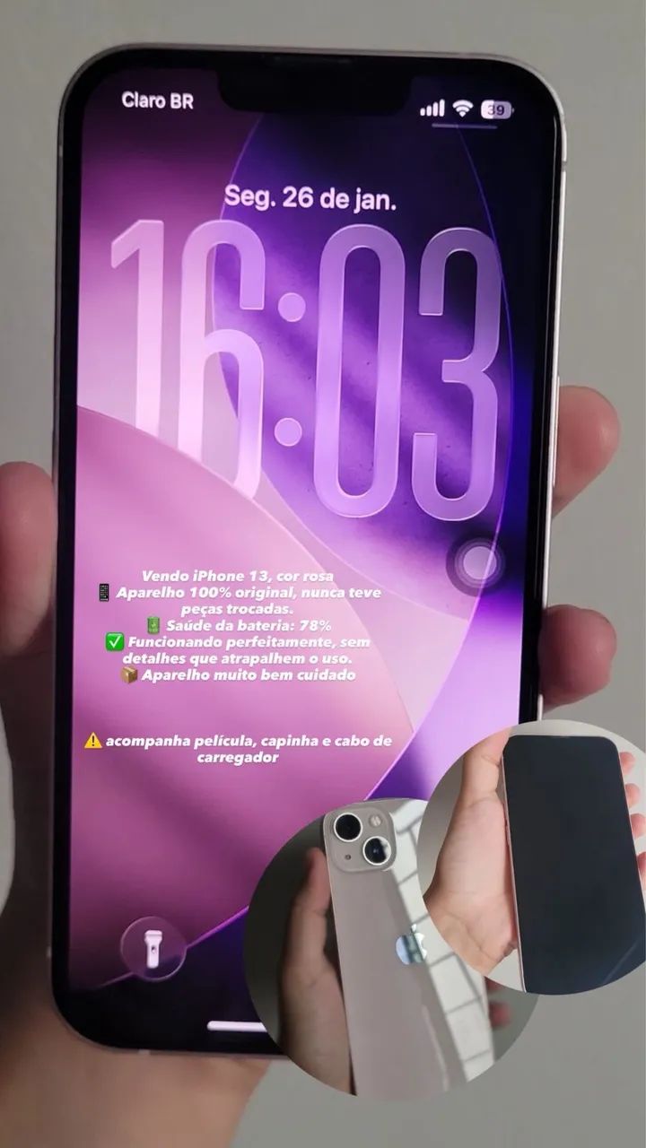 iPhone 13 todo original  - Foto 4