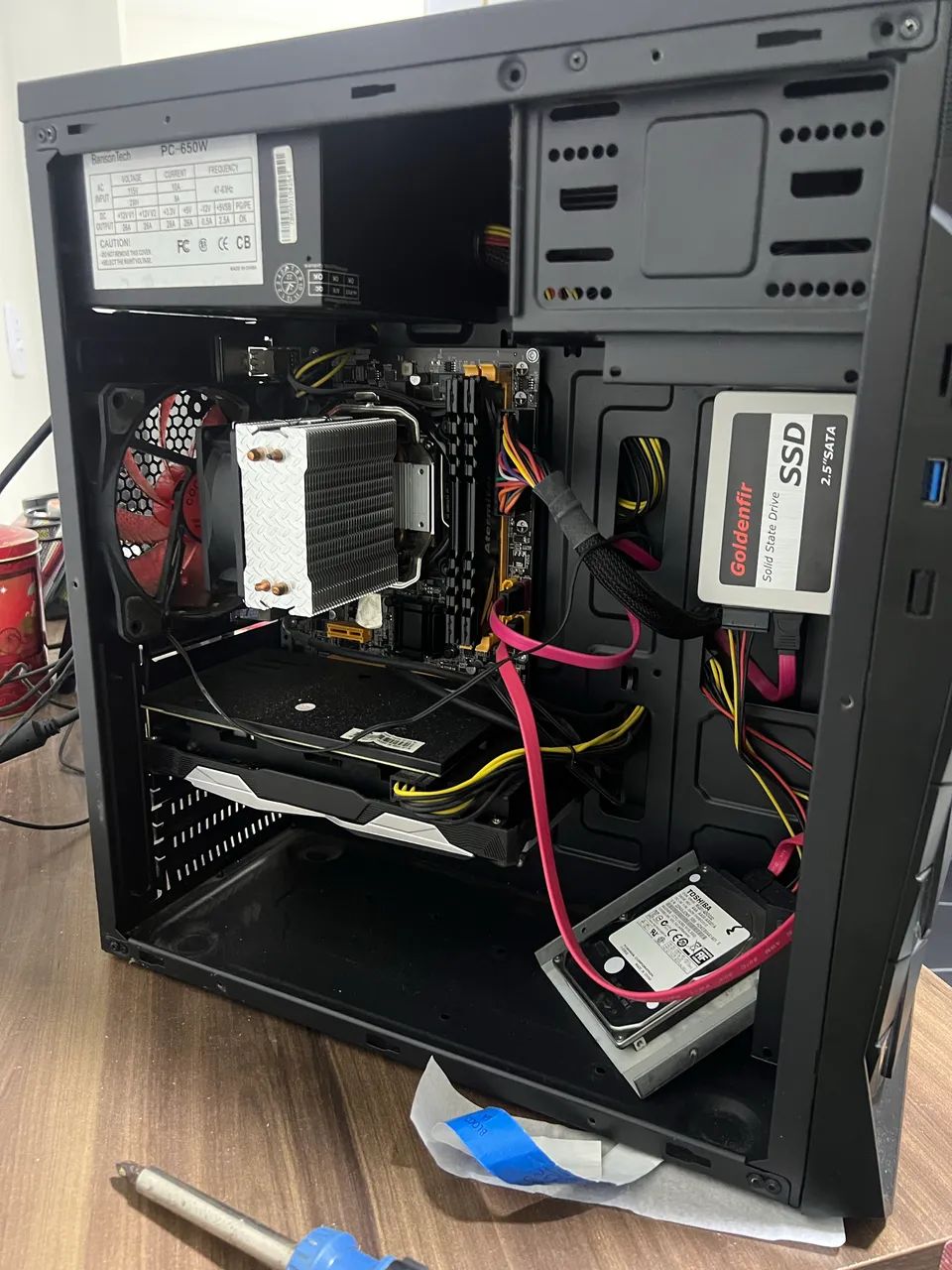 COMPUTADOR GAMER, cpu, monitor e mesa.  - Foto 3