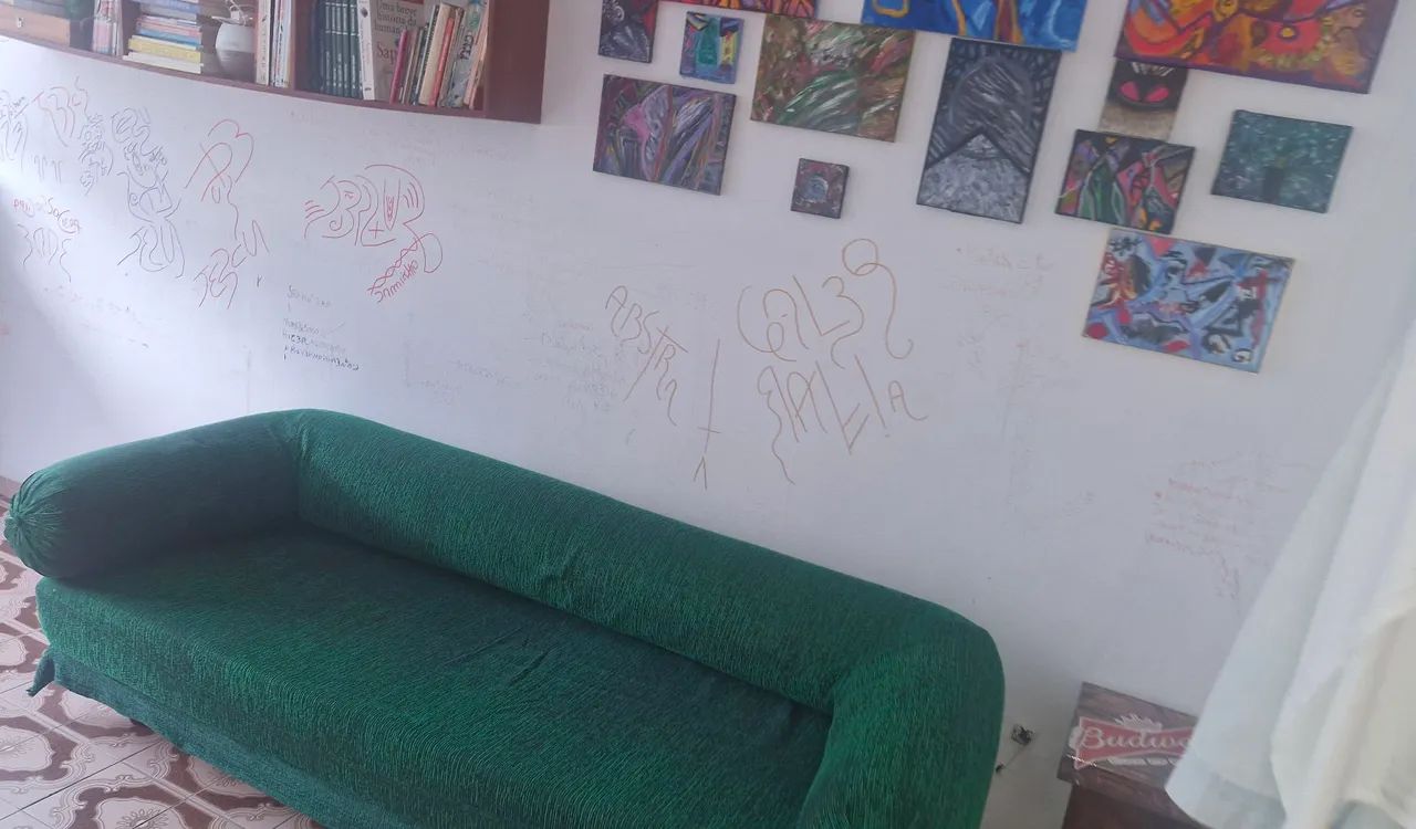 Rede, Sofá cama e 2 mantas - Foto 5