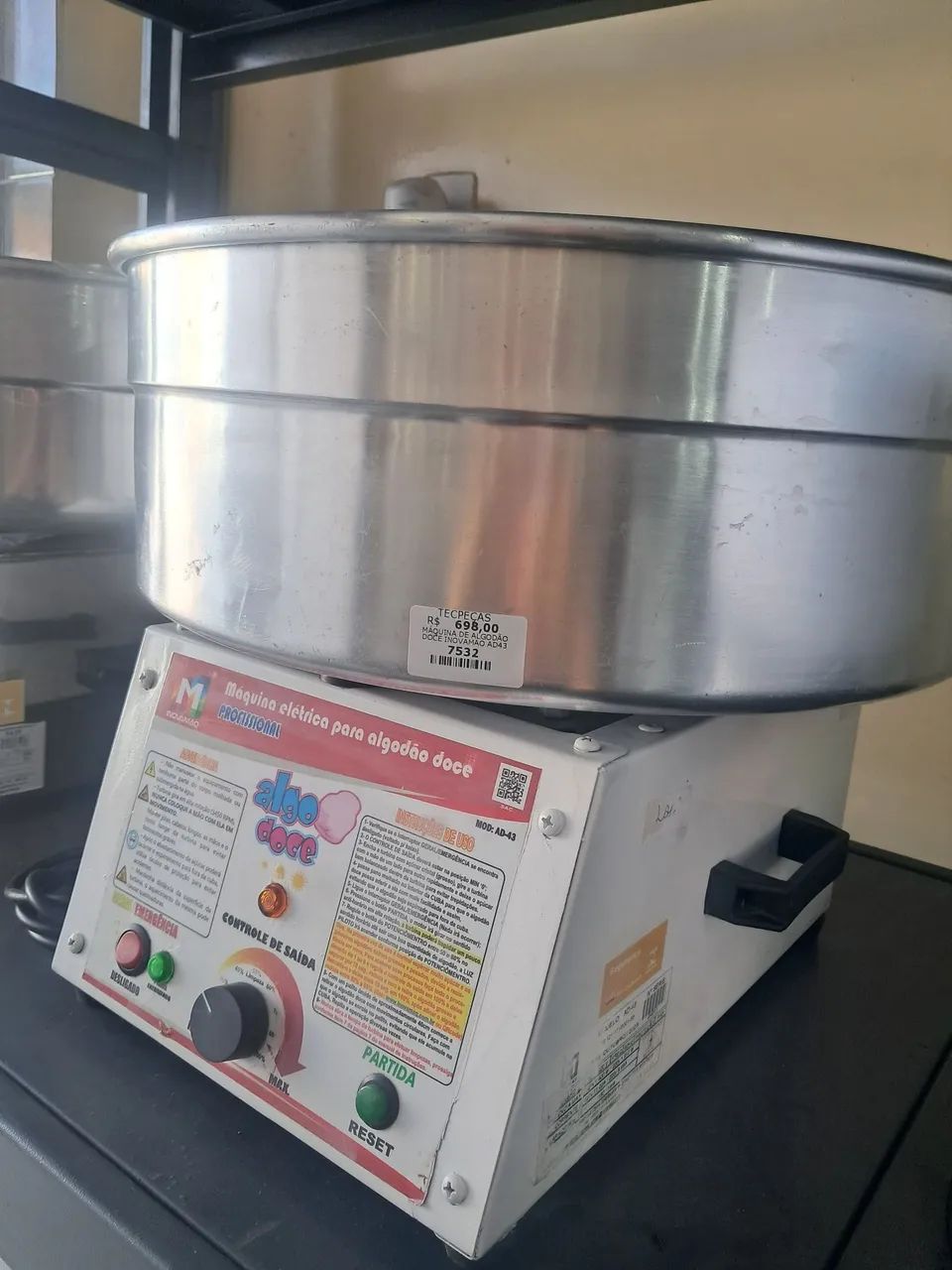 Máquina de algodão doce Inovamaq - Foto 3