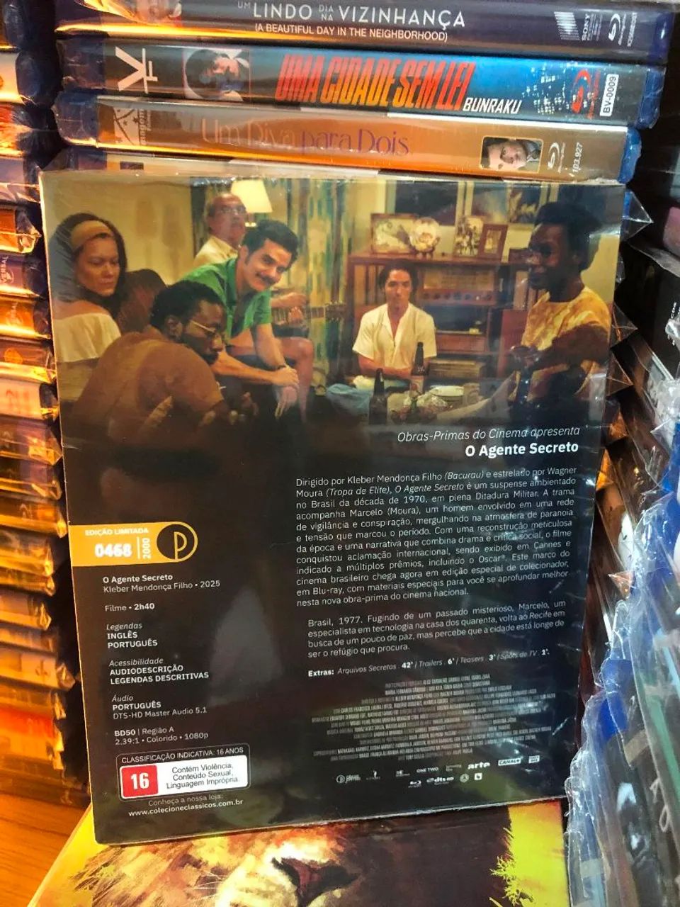 Blu-ray O Agente Secreto - Foto 4