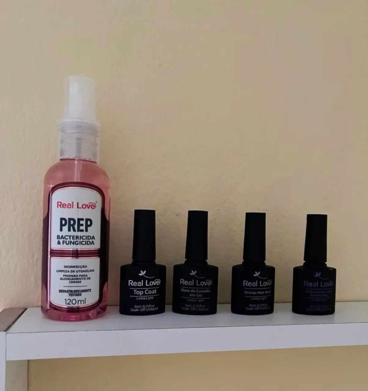 Kit alongamento de unha completo 5 peças 