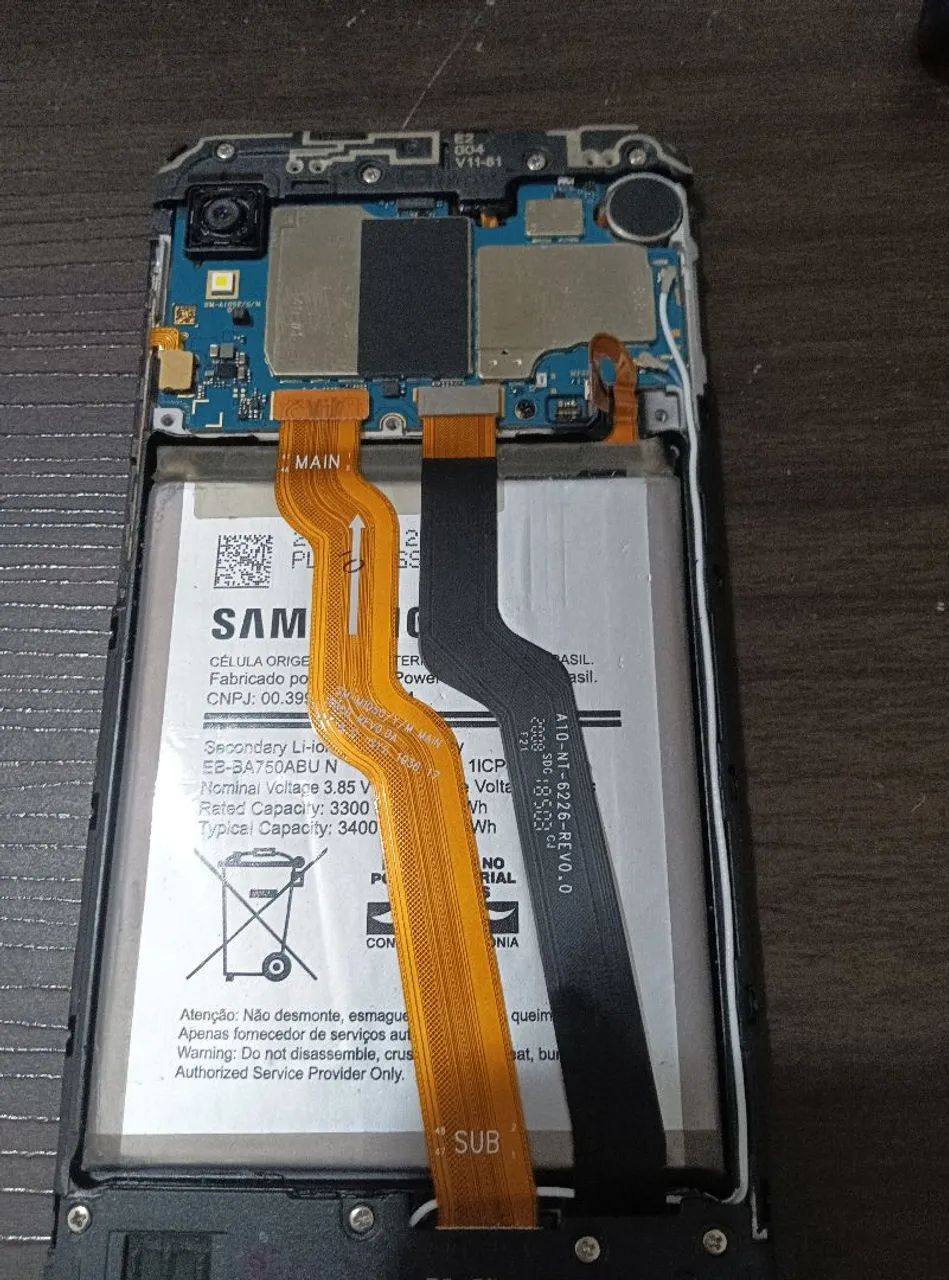 Placa mãe Samsung A10+ bateria  - Foto 3