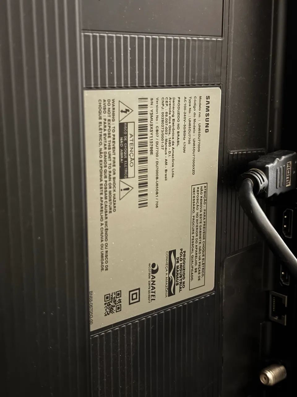 Smart TV Samsung 65 polegadas 4K Ultra HD NOVA - Foto 4