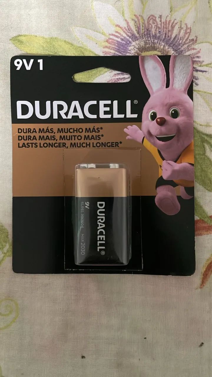 Bateria Duracell 9 V