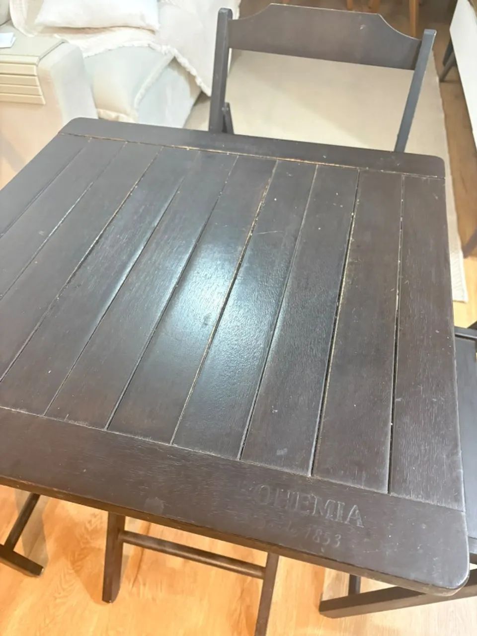 Mesa de Bar Dobrável Bohemia + 5 cadeiras - Foto 3