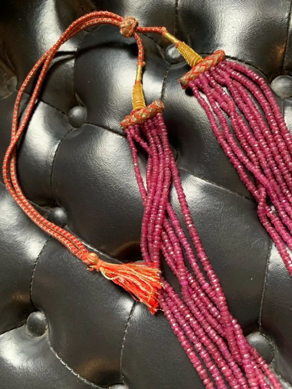 Colar em rubis lapidados  - Foto 4