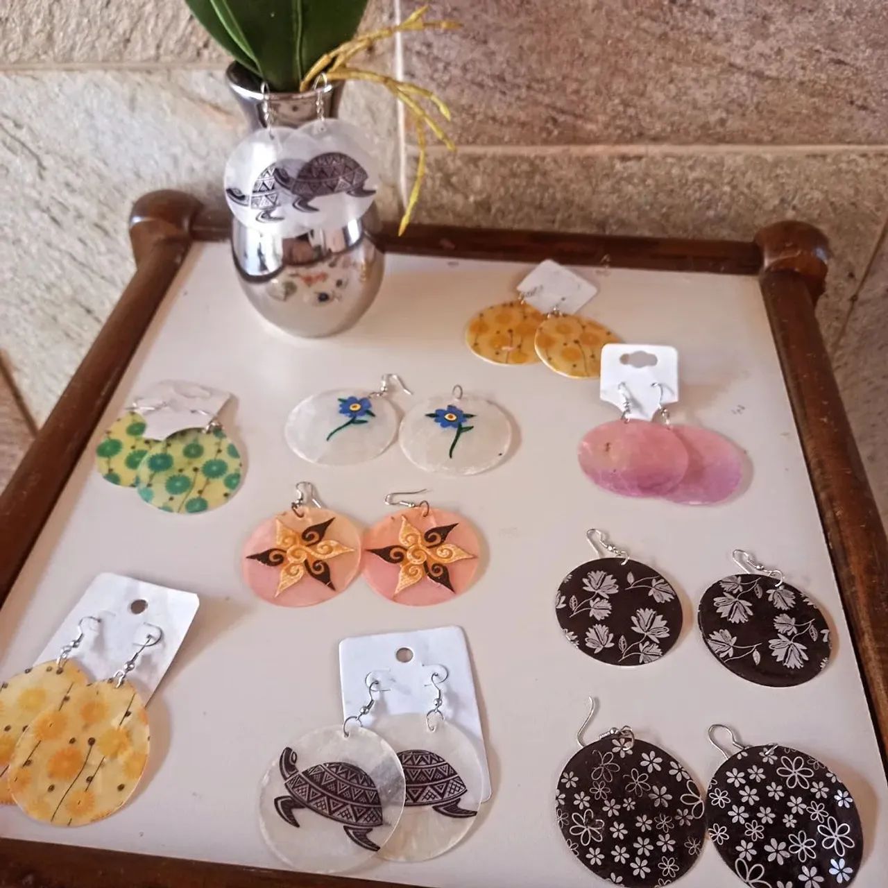 Brincos artesanais - Foto 2