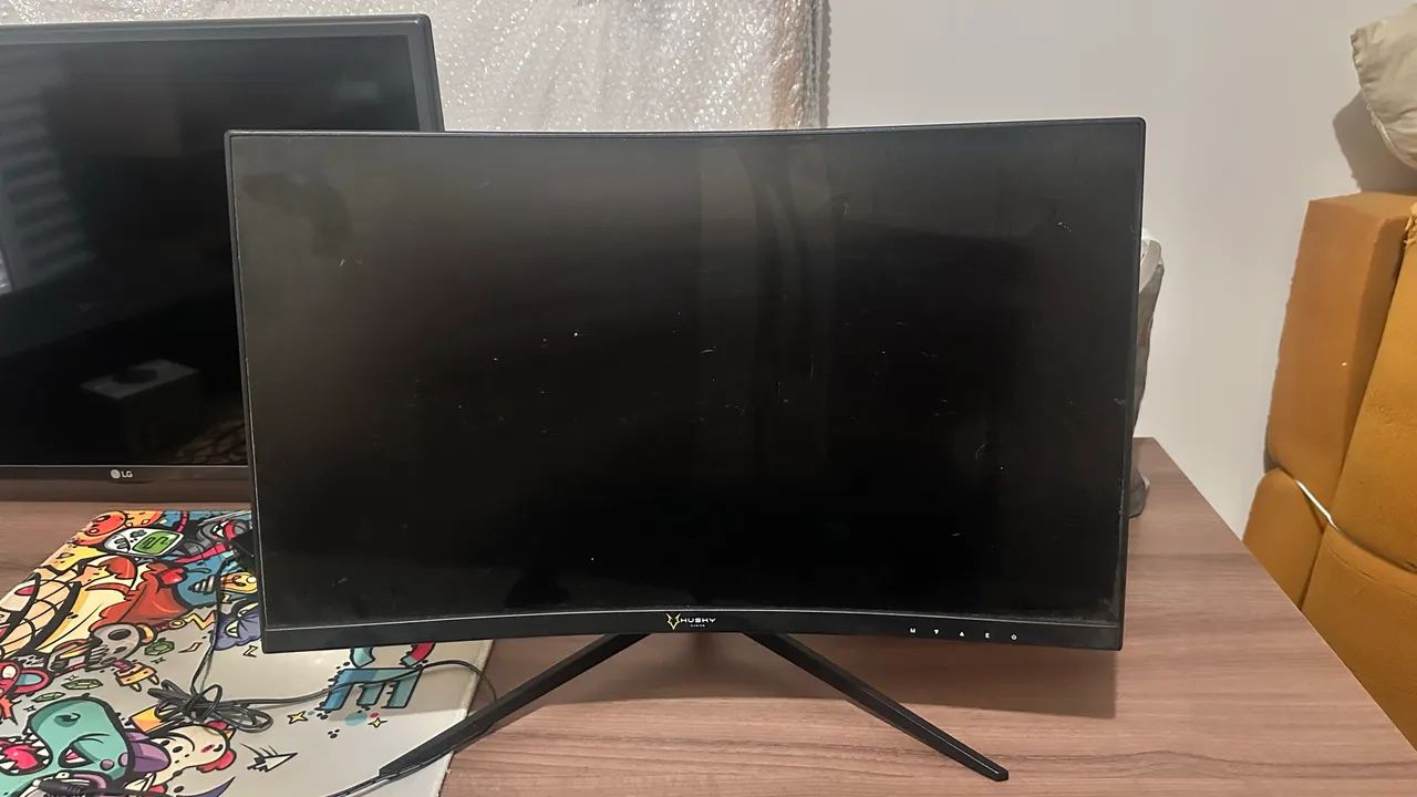 Monitor Gamer Husky 23.6 Led Curvo 180 Hz