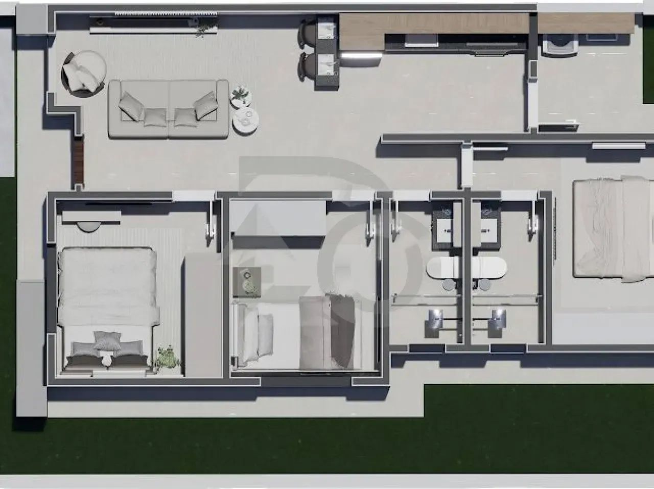 Casa no Luar da Barra Para Venda com Suíte e Garagem para 2 Carros - Foto 4