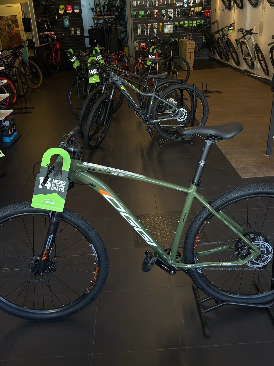 Bicicleta OGGI HACKER HDS 