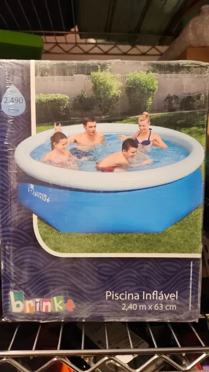 Piscina Inflável 2490l Brinks+