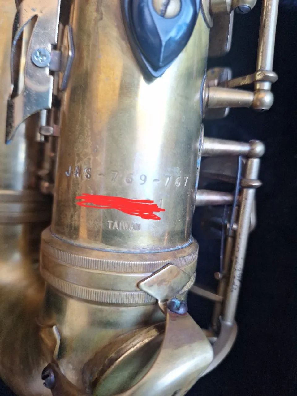 Sax Alto Júpiter 769-767 TAIWAN - Revisado na Yamaha