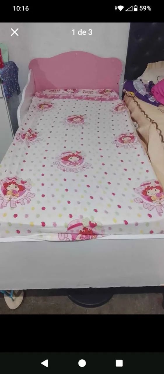 Mini cama infantil 