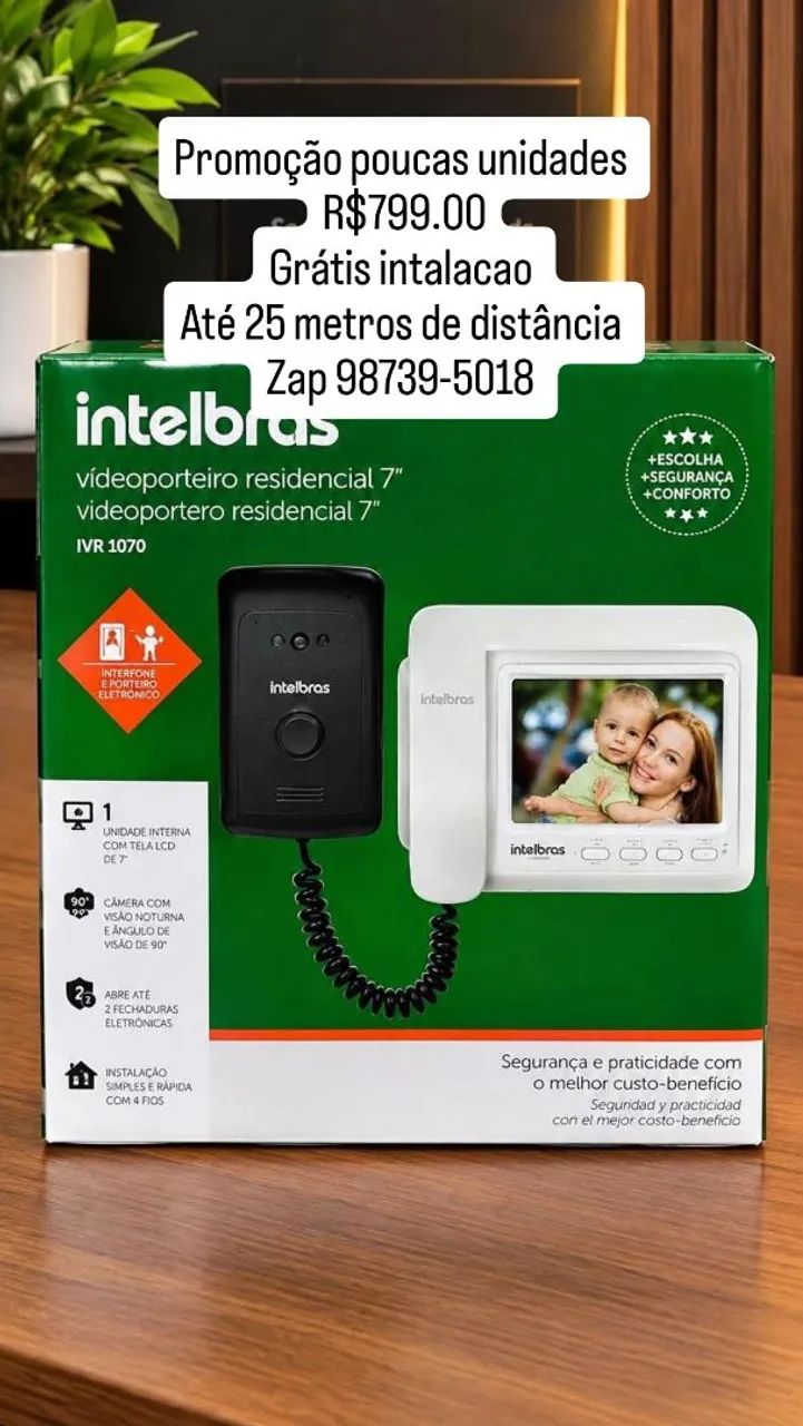 Video porteiro intelbras 
