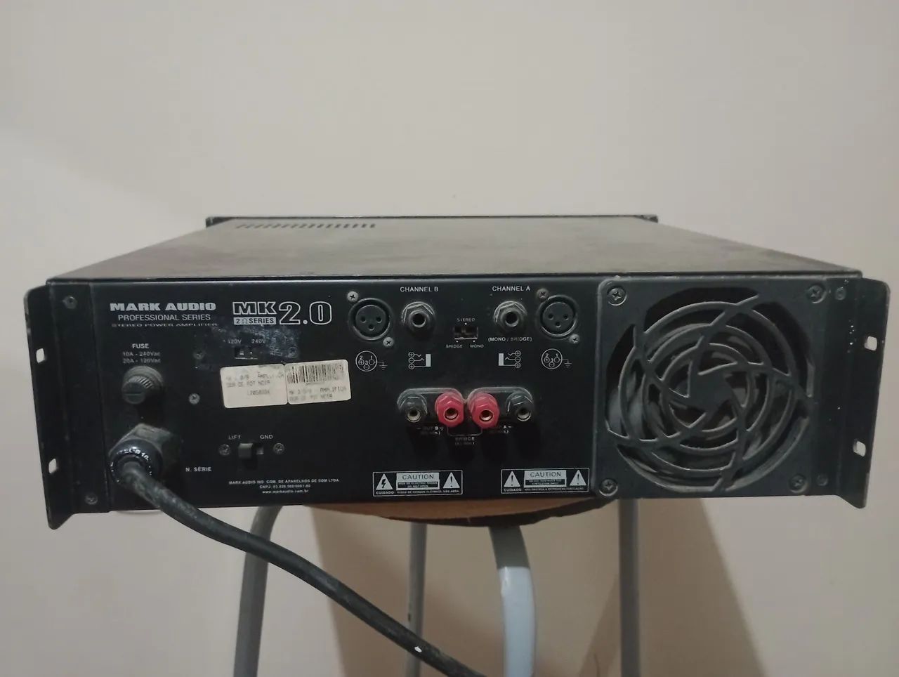 Amplificador Mark  áudio Mk2.0-funcionando - Foto 5