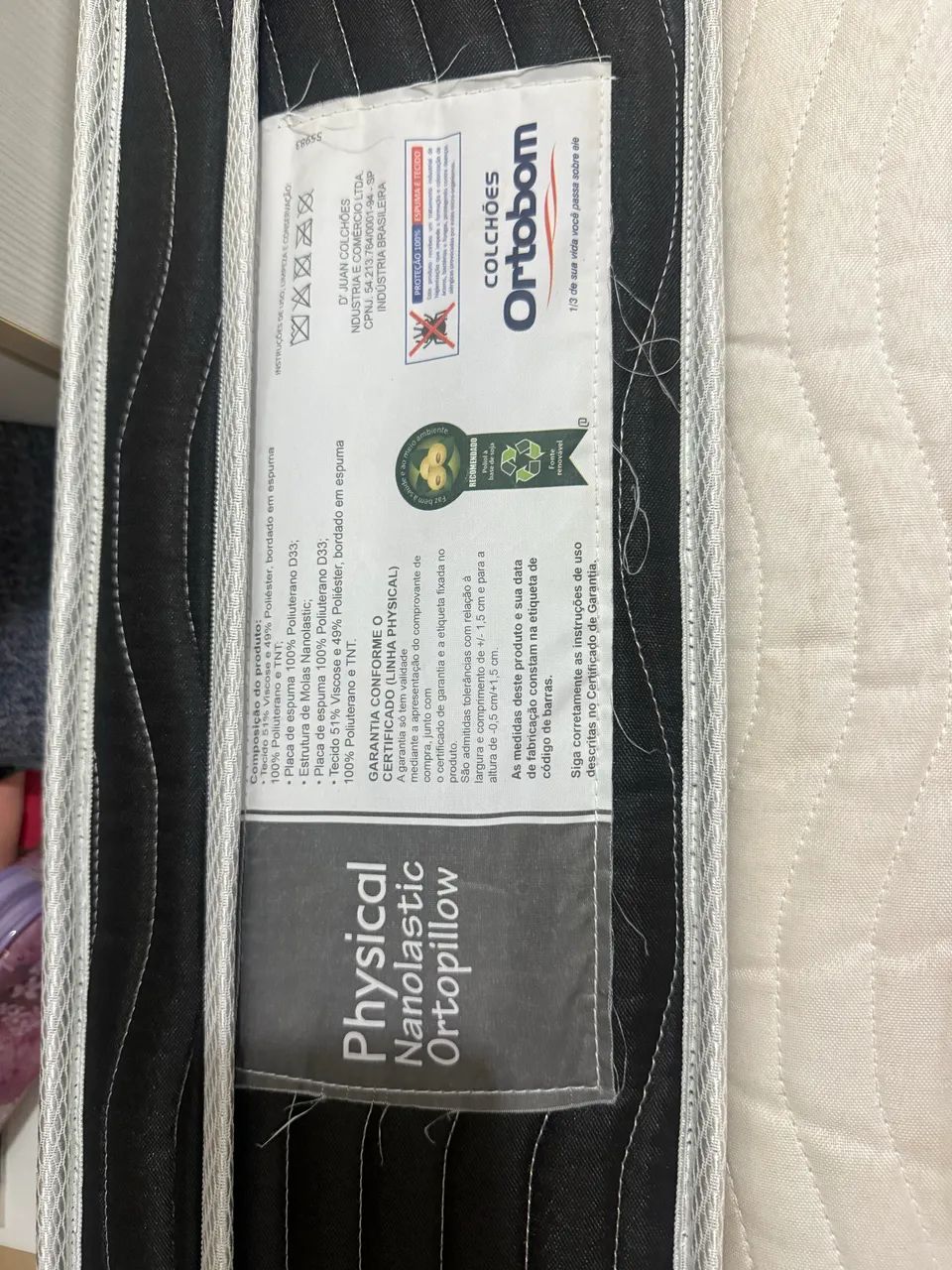 Cama box de solteiro