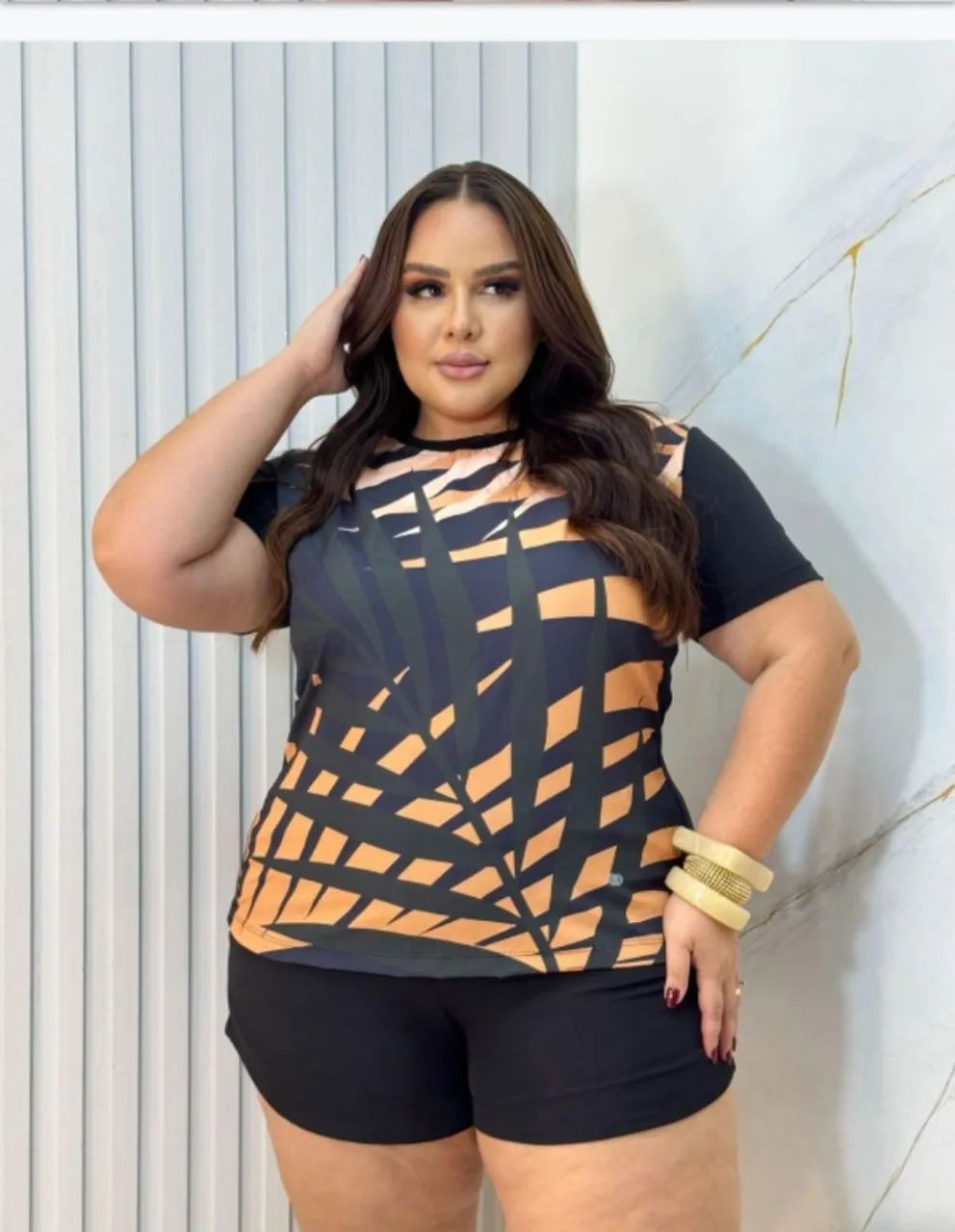 Blusas em malha Plus Size  - Foto 5