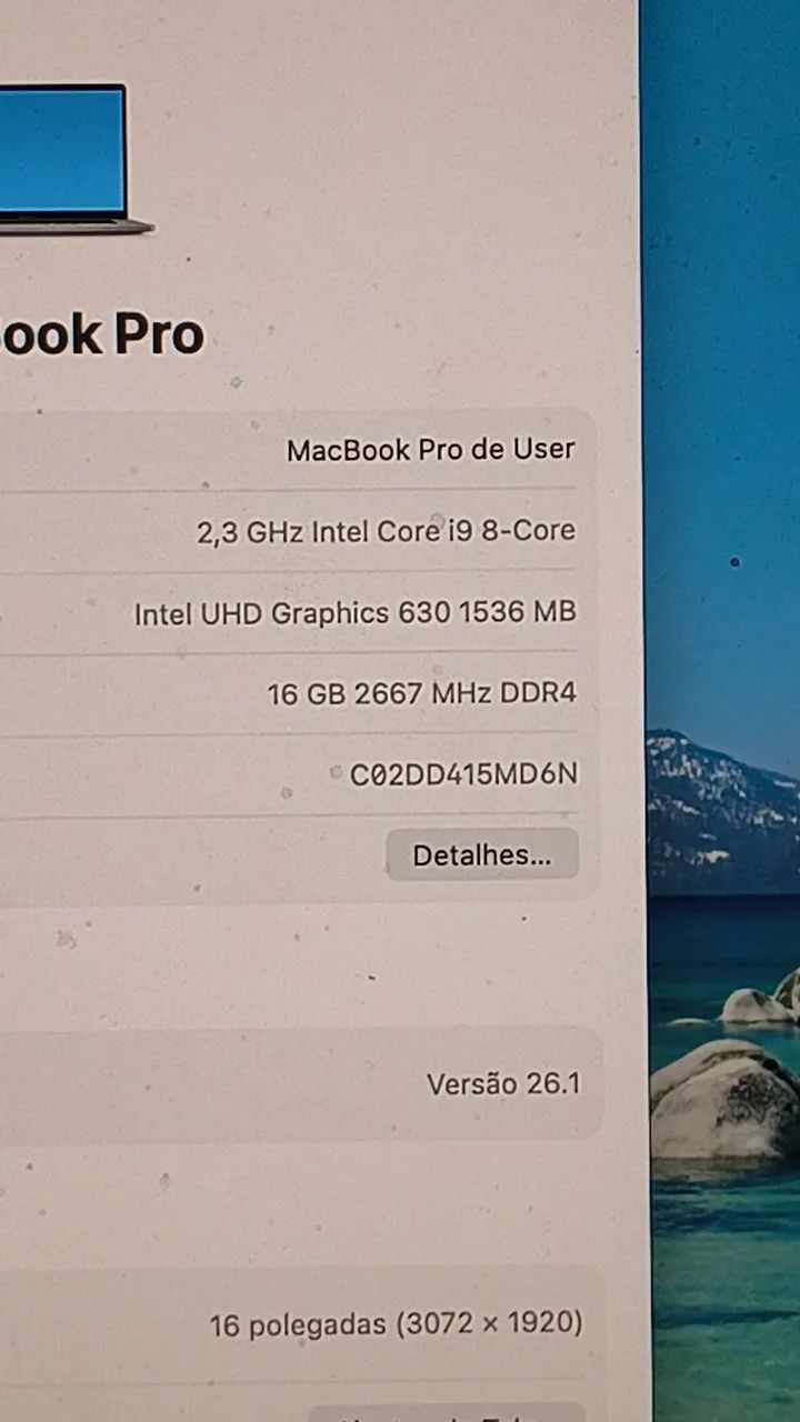 Macbook PRO i9 2,3ghz  - Foto 3