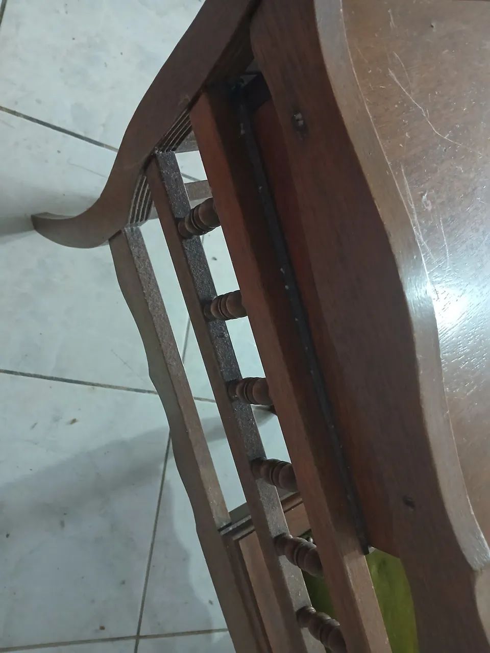Mesinha de telefone antiga - Foto 4