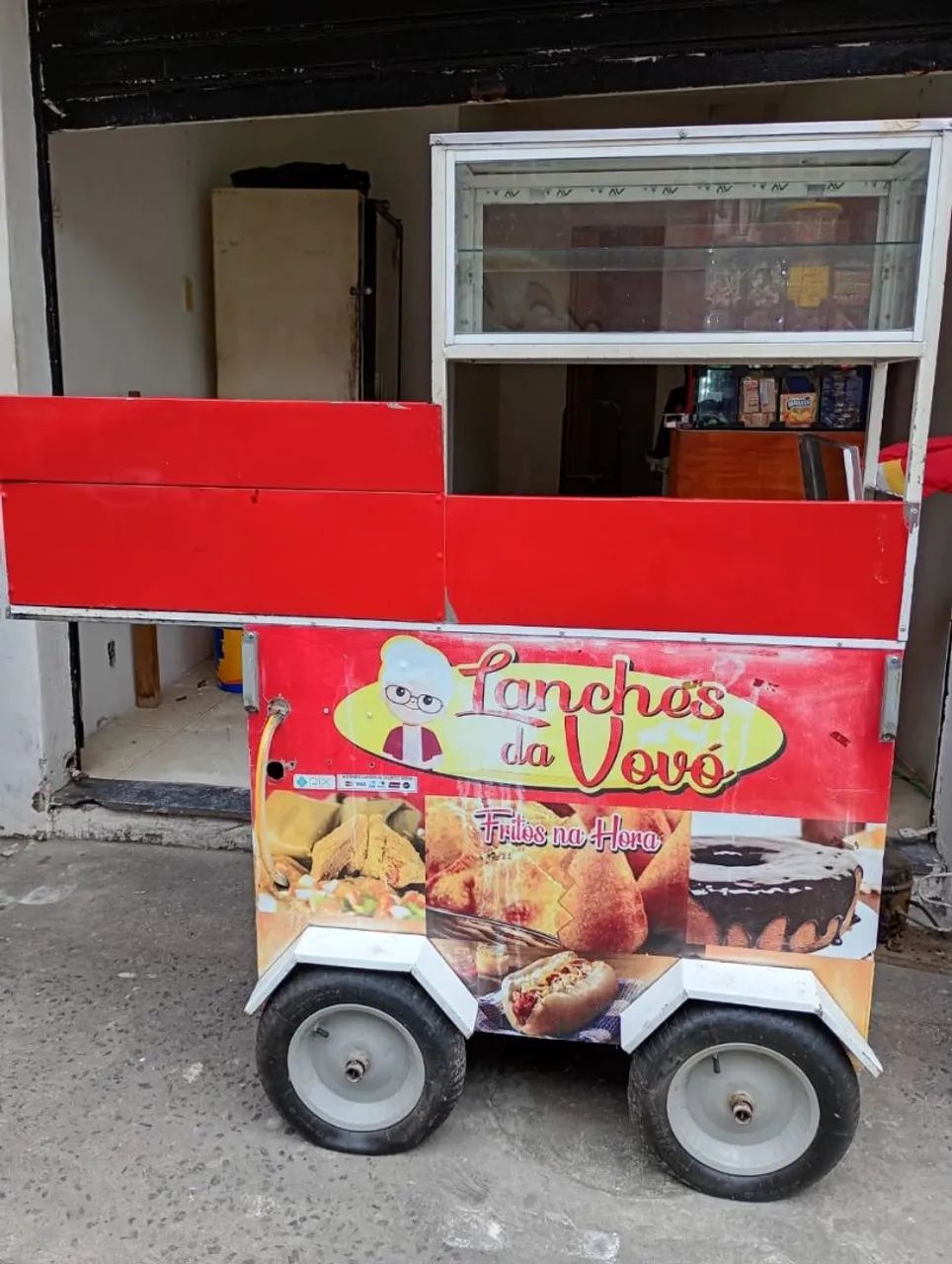 Vende-se carrinho de lanches 
